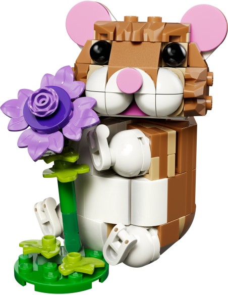 LEGO CREATOR SIMPATICO CRICETO CON FIORE