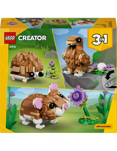 LEGO CREATOR SIMPATICO CRICETO CON FIORE