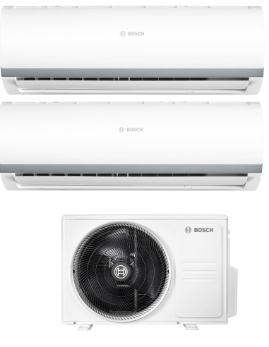 KIT CLIMA BOSCH DUAL CL2000 WI-FI  9000+9000BTU A++/A+ R32