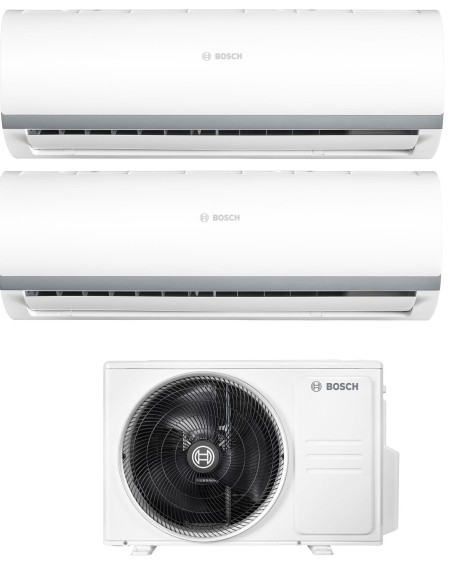 KIT CLIMA BOSCH DUAL CL2000 WI-FI  9000+9000BTU A++/A+ R32