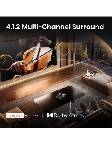 HISENSE 75UR9S TVC 75" MINILED 4K  RGB DOLBY ATMOS HI CONCERTO 180HZ