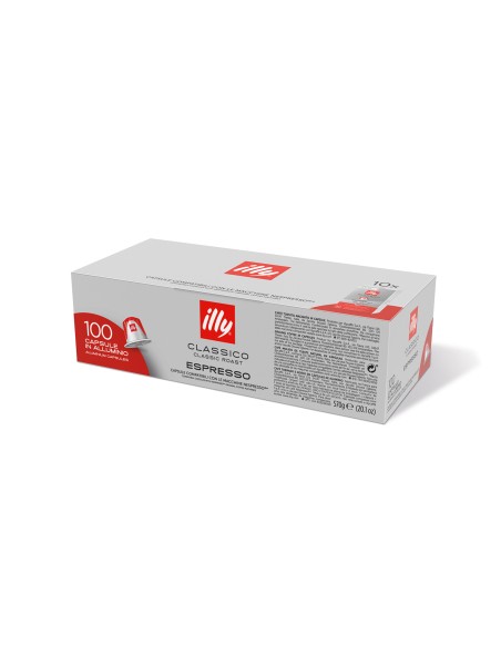ILLY CLASSICO CAPSULE NESPRESSO    COMP. 100 PEZZI