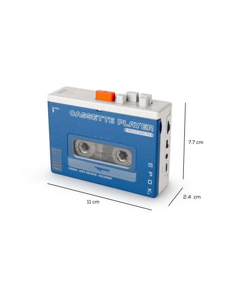 GPOK BY BIGBEN LETTORE CASSETTE    MULTIMEDIALE