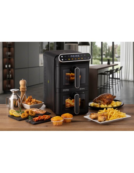 ARIETE 4640 FRIGGITRICE AD ARIA    VERT. 11LT. 2CESTELLI/2RESISTENZE