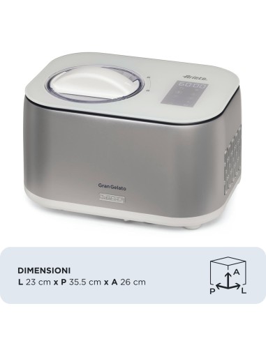 ARIETE 0644/00 GRAN GELATO 4IN1    GELATIERA AUTO REFRIGERANTE