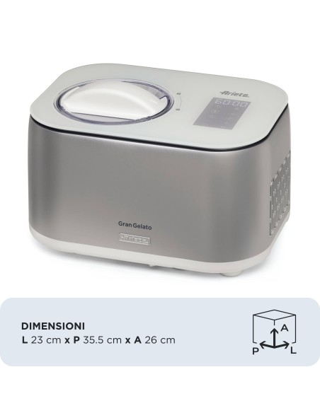 ARIETE 0644/00 GRAN GELATO 4IN1    GELATIERA AUTO REFRIGERANTE