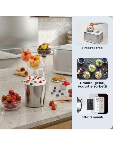 ARIETE 0644/00 GRAN GELATO 4IN1    GELATIERA AUTO REFRIGERANTE