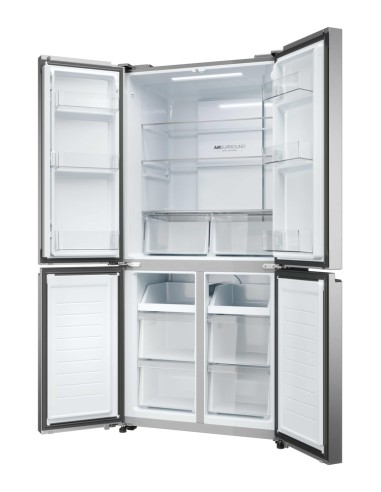 HAIER HCR3818DNMM FRIGO D 4PORTE NF 536LT INOX INV. H192 L83 P67