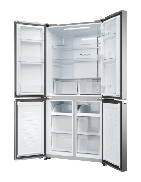 HAIER HCR3818DNMM FRIGO D 4PORTE NF 536LT INOX INV. H192 L83 P67