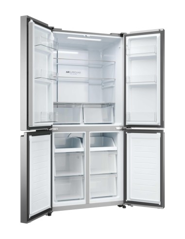 HAIER HCR3818DNMM FRIGO D 4PORTE NF 536LT INOX INV. H192 L83 P67