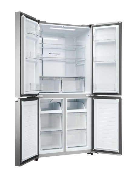HAIER HCR3818DNMM FRIGO D 4PORTE NF 536LT INOX INV. H192 L83 P67