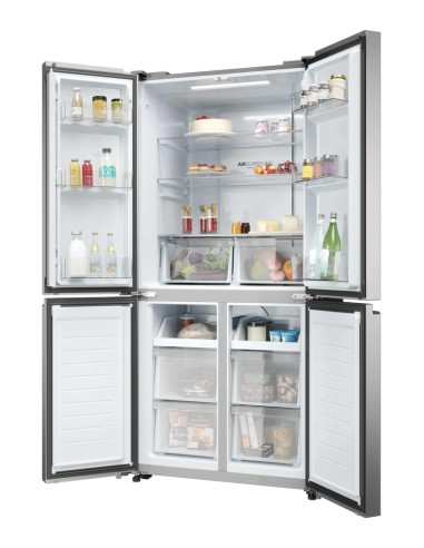 HAIER HCR3818DNMM FRIGO D 4PORTE NF 536LT INOX INV. H192 L83 P67