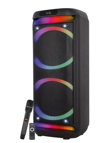 TECHLIFE TLVT0030 TONITRUS DIFFUSORE 2 WOOFER 10" LED RING + RADIOMIC.