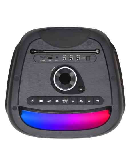 TECHLIFE TLVT0030 TONITRUS DIFFUSORE 2 WOOFER 10" LED RING + RADIOMIC.