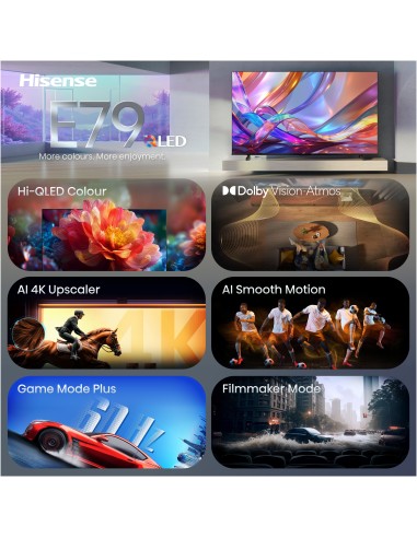HISENSE 65E79S TVC 65" 4K QLED     SMART DOLBY VISION SAT