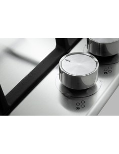 DE_LONGHI NSL460X PIANO COTTURA 60 CM INOX 4F 1TC GRIGLIE GHISA 2