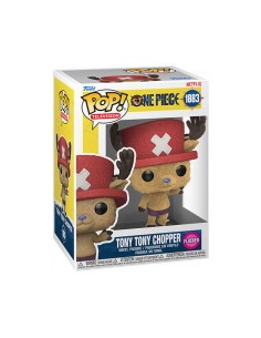 FUNKO POP TELEVISION S1 ONE PIECE  TONY TONY CHOPPER (FLOCKED)