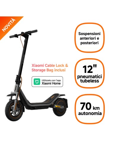 XIAOMI MONOPATTINO 12" 6 PRO +     LUCCHETTO + BAG