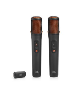 JBL EASY SING MIC S 2 MICROFONI WIRELESS AI KARAOKE RICEVITORE 6,3"