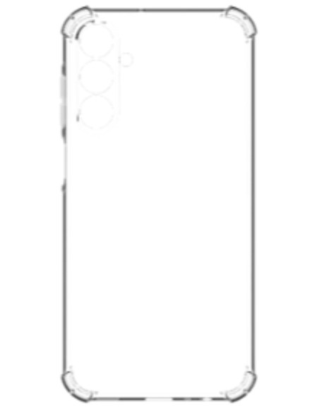 SAMSUNG GP-FPA176A A17 TRASPARENTE COVER IN GOMMA
