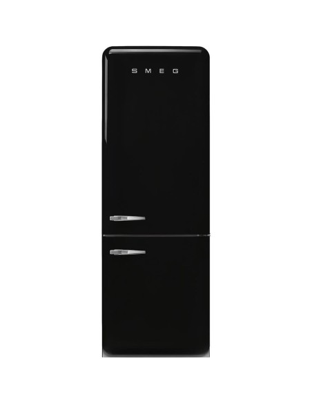 SMEG FAB38RBL6 COMB. D ANNI 50 NF  481LT L70 INVER. NERO CERNIERA DX