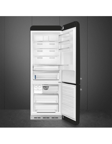 SMEG FAB38RBL6 COMB. D ANNI 50 NF  481LT L70 INVER. NERO CERNIERA DX
