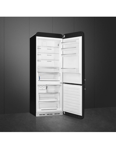 SMEG FAB38RBL6 COMB. D ANNI 50 NF  481LT L70 INVER. NERO CERNIERA DX