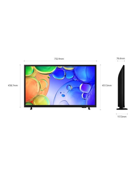 SAMSUNG QE32Q5FAAU TVC 32" QLED FHD SMART TVSAT
