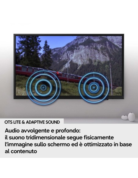 SAMSUNG QE32Q5FAAU TVC 32" QLED FHD SMART TVSAT
