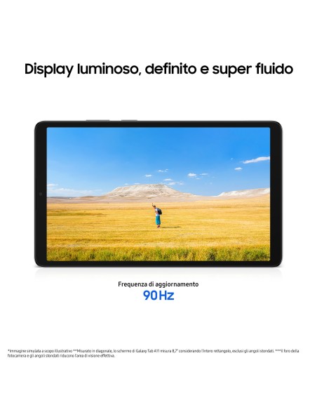 SAMSUNG SM-X130N TABLET A11 8,7"   WIFI 4GB/64GB GRAY