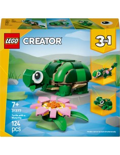 LEGO CREATOR TARTARUGA CON FIORE DI NINFEA