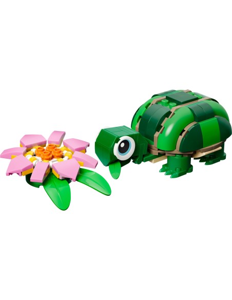 LEGO CREATOR TARTARUGA CON FIORE DI NINFEA