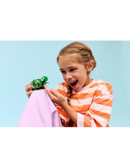 LEGO CREATOR TARTARUGA CON FIORE DI NINFEA