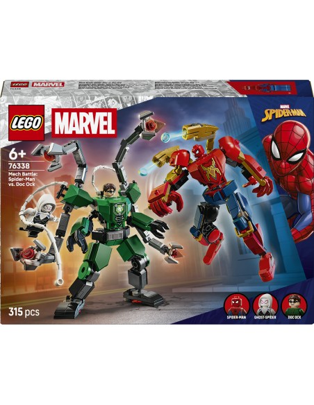 LEGO SUPER HEROES MARVEL BATTAGLIA MECH: SPIDER-MAN VS DOC OCK