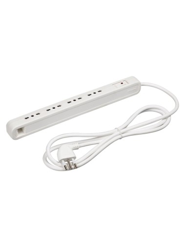 BTICINO 3631USDB MULTIP. 4 PRESE 10A/16A SPINA 10A SAFE SLIM BIANCO