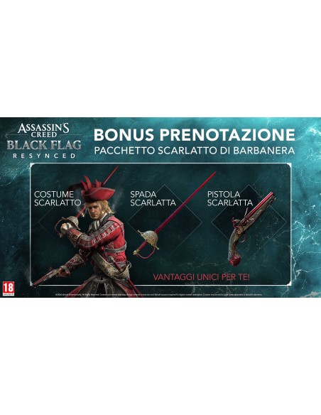 ASSASSIN'S CREED BLACK FLAG        RESYNCED PS5