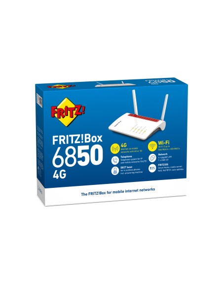 AVM FRITZBOX 6850 4G MODEM/ROUTER LTE 4G AC1266 DUAL BAND