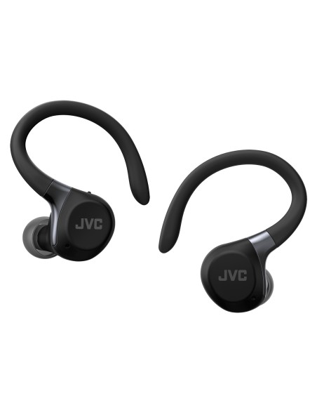 JVC HA-EC75 NERO AURICOLARI SPORTIVI BT 5.4 CON CLIP IP57 AUT.40 ORE
