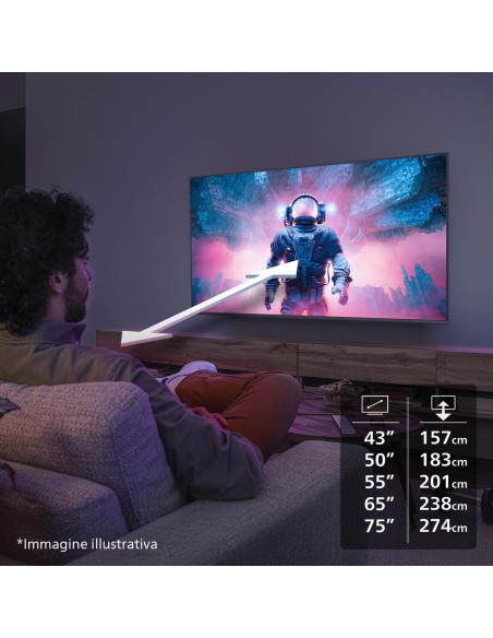 PHILIPS 43PUS7810/12 TVC 43" QLED  SMART TVSAT