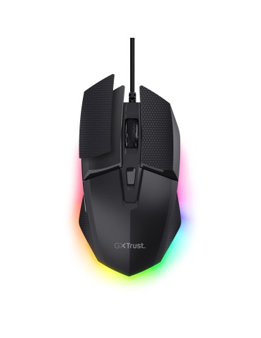 TRUST 25603 GXT 121 FELOX+ NERO ILLUMINATO 10000DPI GAMING MOUSE