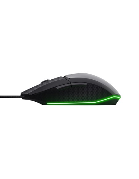 TRUST 25603 GXT 121 FELOX+ NERO ILLUMINATO 10000DPI GAMING MOUSE