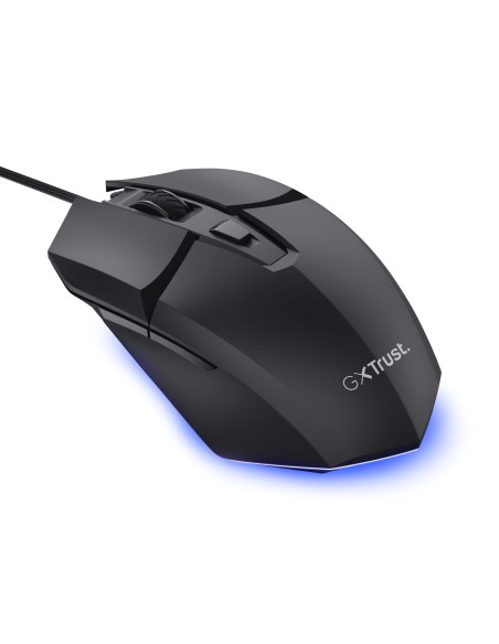 TRUST 25603 GXT 121 FELOX+ NERO ILLUMINATO 10000DPI GAMING MOUSE