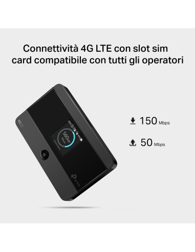 TPLINK M7352 POCKET 4G MOBILE WI-FI ROUTER CON DISPLAY