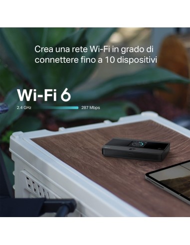 TPLINK M7352 POCKET 4G MOBILE WI-FI ROUTER CON DISPLAY
