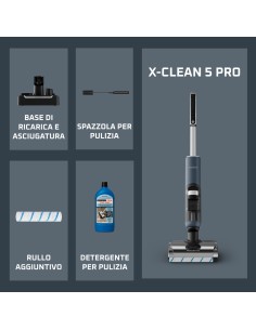 ROWENTA GZ5436 LAVAPAVIMENTI S/FILI X-CLEAN 5 PRO AUTONOMIA 50 MINUTI 2