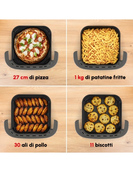 MOULINEX AL402H FRIGGITRICE AD ARIA 1KG DOPPIA RESISTENZA