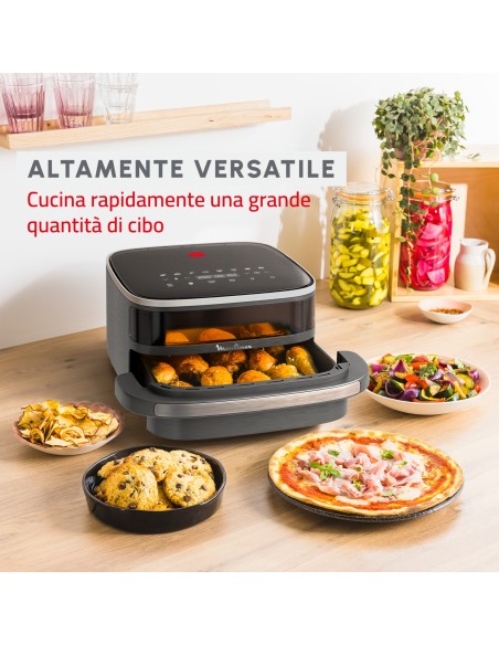 MOULINEX AL402H FRIGGITRICE AD ARIA 1KG DOPPIA RESISTENZA