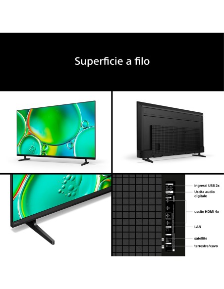 SONY K65S25M2P TVC 65" 4K GOOGLE TVSAT