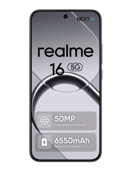 REALME 16 5G AIR BLACK 8/256GB     RMX5171 EU