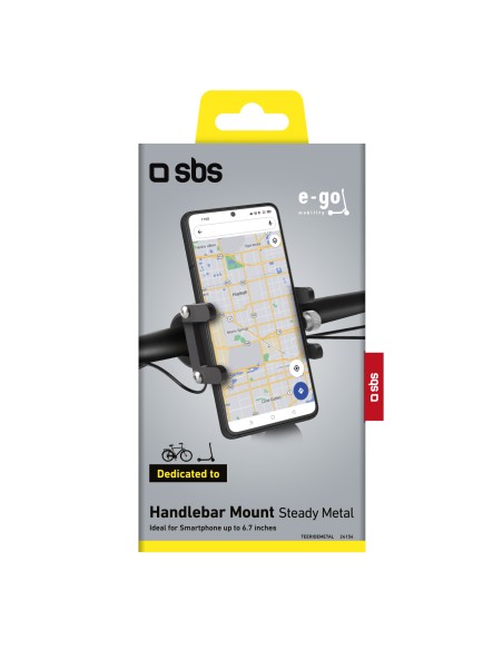 SBS TEERIDEMETAL SUPPORTO METALLICO E-GO ALLUMINIO E-SCOOTER/BICI